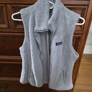 Patagonia Gray Fleece Vest